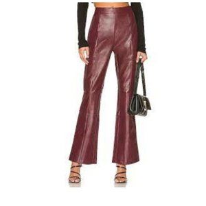 Superdown Marisol Pants in Oxblood - size Small